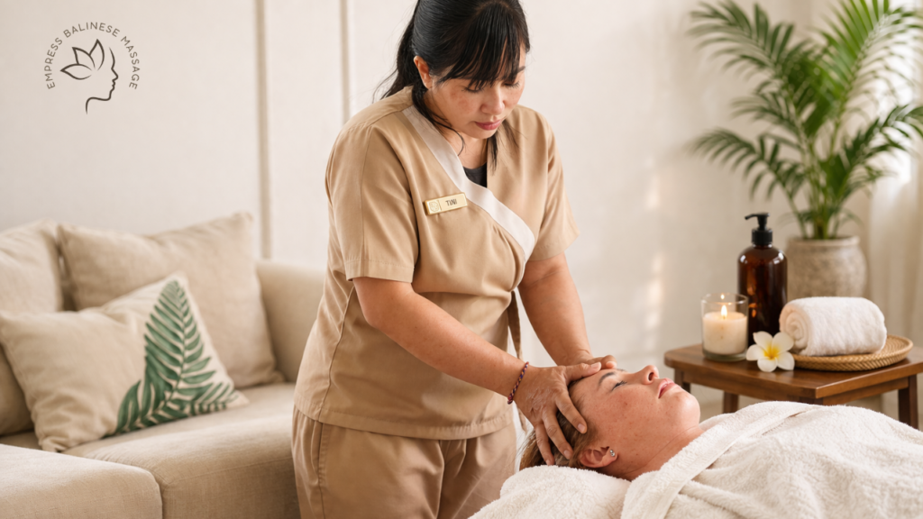  Facial lymphatic drainage 